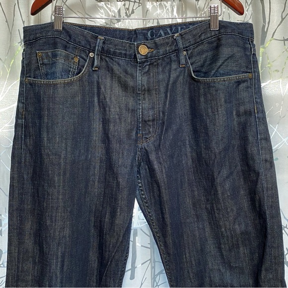 BURBERRY BRIT DARK BLUE CAVENDISH STRAIGHT LEG JEANS - Picture 3 of 13